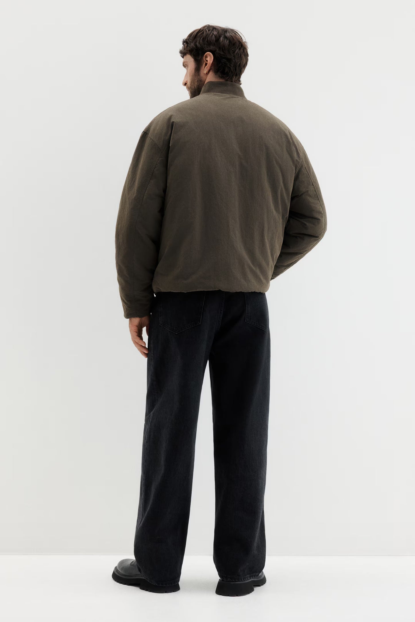 Unisex Premium Wool and Faux Leather Baseball Varsity Bomber Jacket