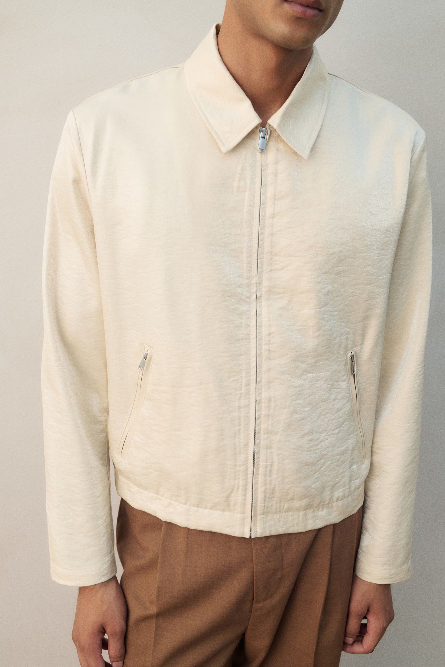 Unisex Premium Wool Blend Varsity Jacket with Faux Leather Sleeves